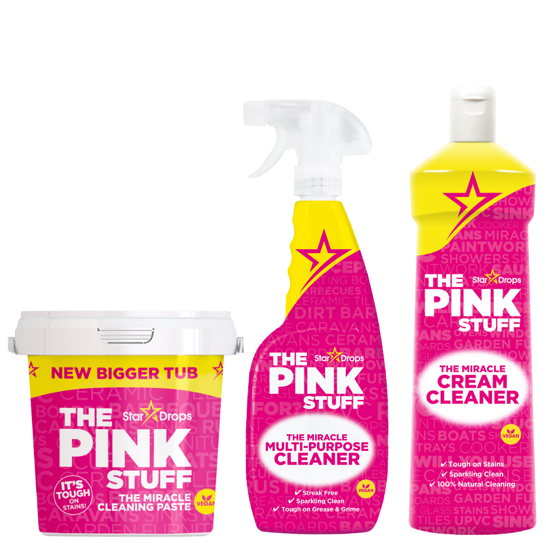 Stardrops - The Pink Stuff - The Miracle Laundry Oxi Stain Remover Spray  2-Pack Bundle (2 Laundry Stain Remover)