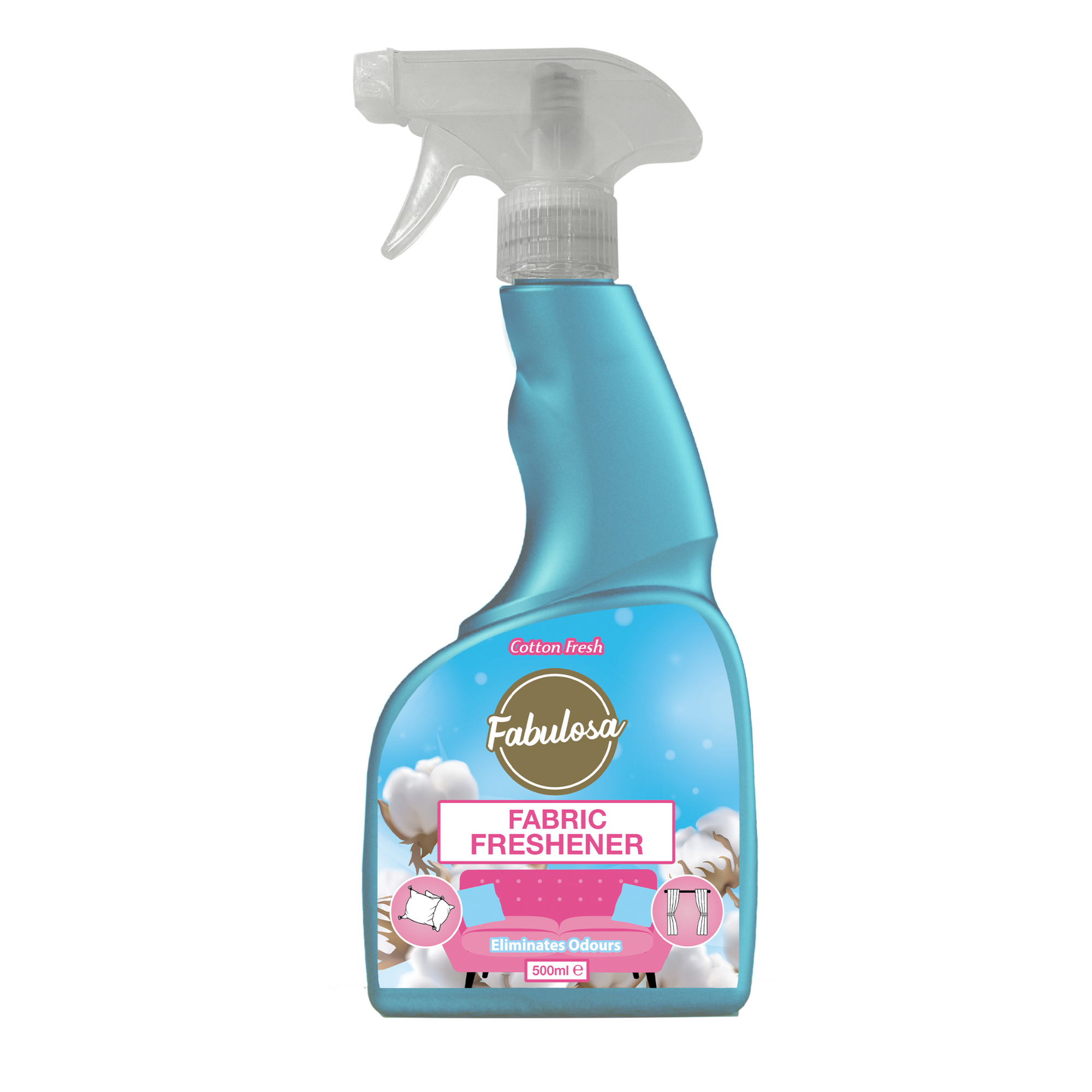 Fabulosa Room & Fabric Freshener Spray - Cotton Fresh (500ml)