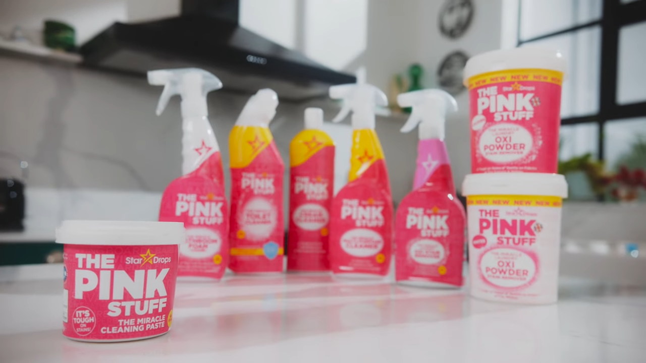The Pink Stuff The Wonder Cleaner - Scrub Daddy & Fabulosa
